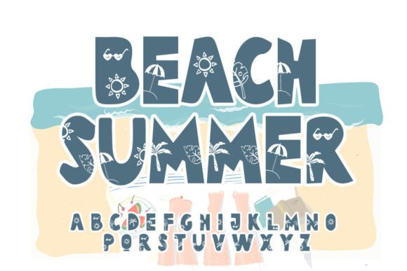 Beach Summer Typeface: Elevate Your Brand With Joyful Display Typography