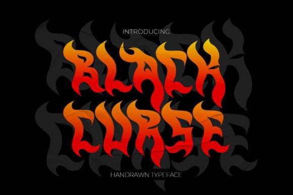 Black Curse: The Display Typeface for High-Impact Campaigns