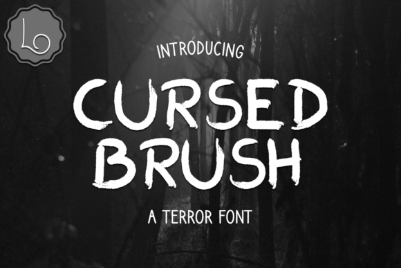 Cursed Brush: The Perfect Horror Typeface for Makers