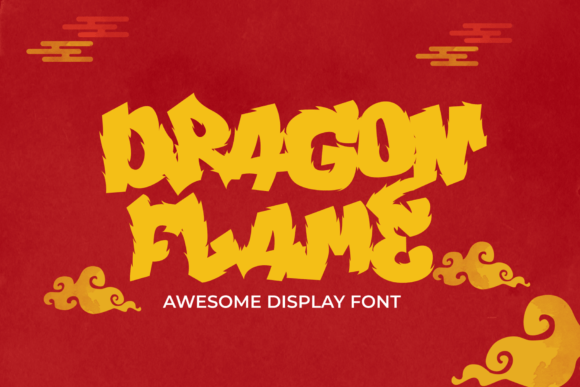 Dragon Flame: The Bold Display Typeface for Viral Campaigns