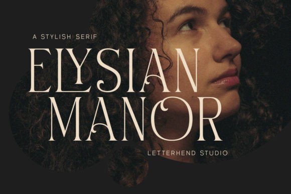 Elysian Manor: A Stylish Ligature Serif for Premium Editorial Design