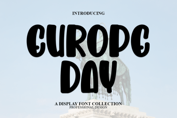 Europe Day: The Modern Display Font for Your Brand