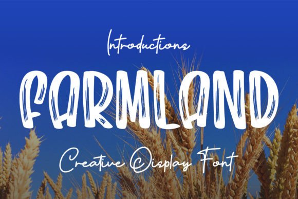Farmland: The Quirky Display Font That Transforms Small Business Branding