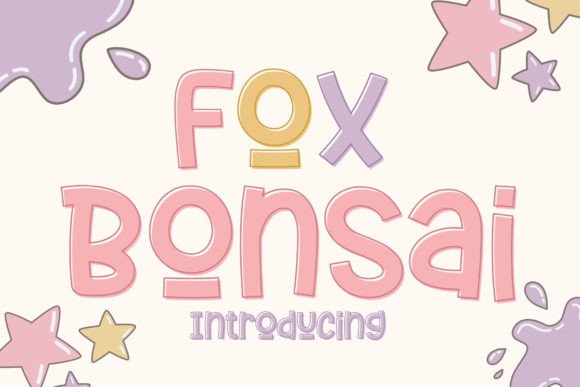 Fox Bonsai: A Playful Display Font for Modern Web Design