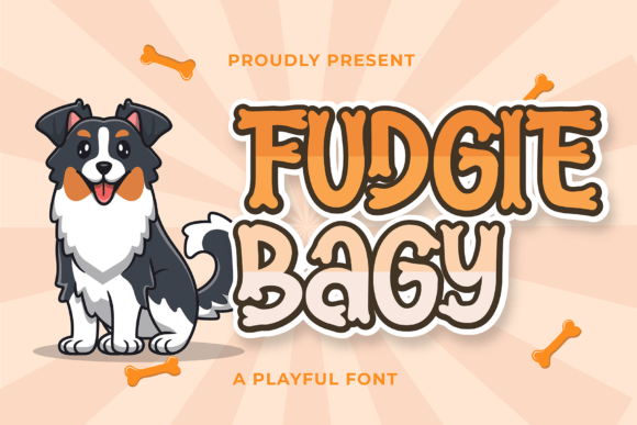 Fudgie Bagy: A Playful Display Font for Joyful Editorial Design