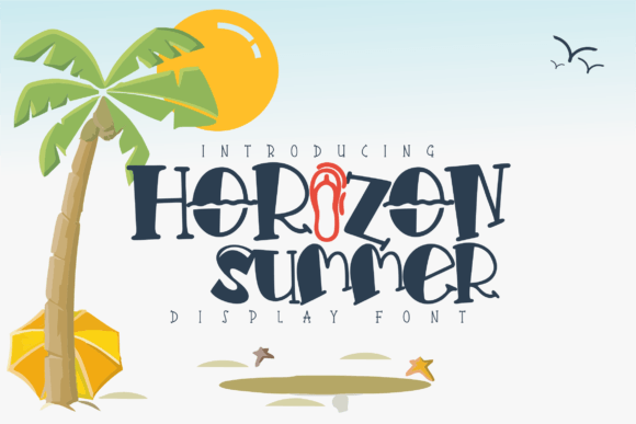 Horizon Summer: The Effervescent Display Font for Vibrant Campaigns