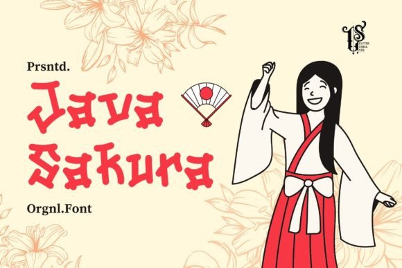 Java Sakura: The Hand-Drawn Japanese Style Font for Modern Web Design