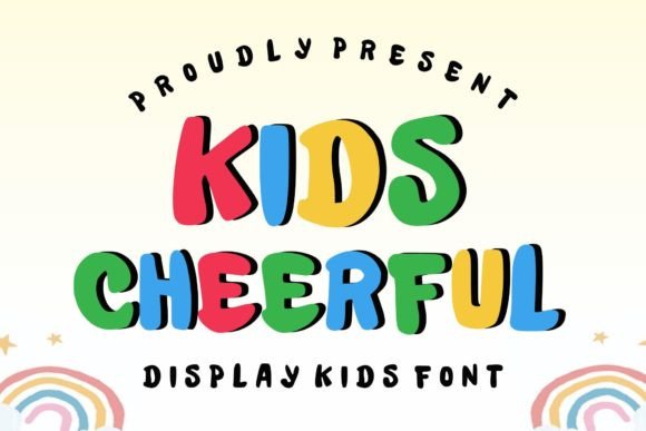 Kids Cheerful: A Friendly Display Font for Creative Branding
