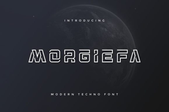 Morgiefa: The Bold Display Font for Handmade Branding