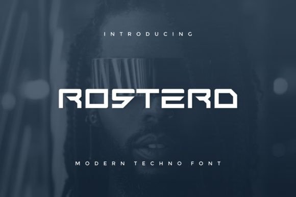 Rosterd: A Modern Display Font for Creative Projects