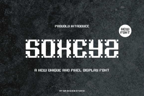 Soxeyz: The Unique Display Font for Elevated Digital Brands