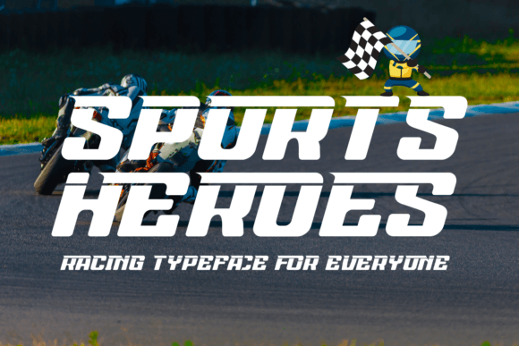 Sports Heroes Font: The Bold Typeface for High-Energy Branding