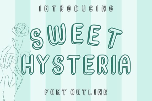 Sweet Hysteria: The Perfect Display Font for Editorial Design