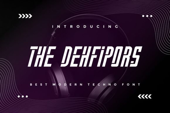 The Dehfipors: A Modern Display Typeface for Bold Campaigns
