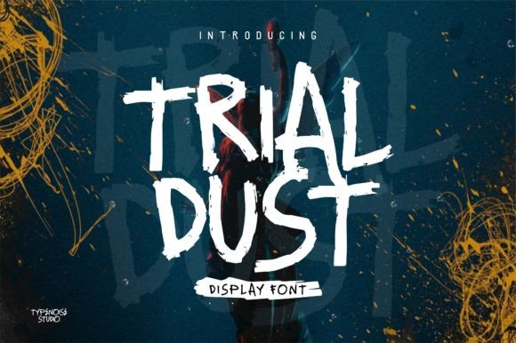 Trial Dust: A Premium Display Typeface for Editorial Design