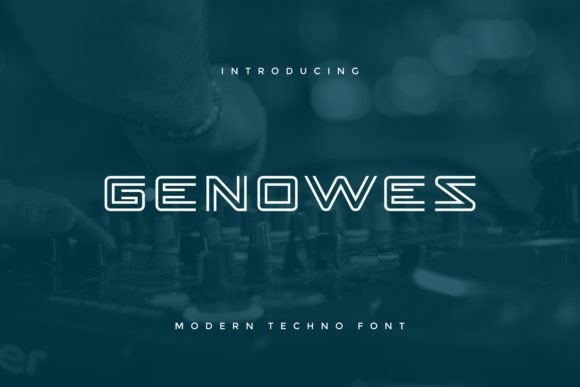 Upgrade Your Brand Identity with the Genowes Typeface